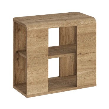 Τραπεζάκι βοηθητικό Colia Megapap χρώμα sepet oak 58x25x50cm 1 τεμ.