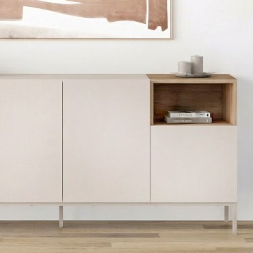 Μπουφές Cailin Megapap χρώμα sandstone - sepet oak 180x41,8x80cm 1 τεμ.