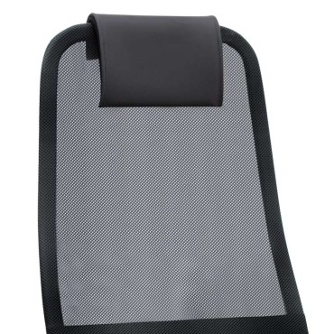Καρέκλα γραφείου Lord Megapap με ύφασμα Mesh χρώμα μαύρο 66,5x70x123/133cm 1 τεμ.