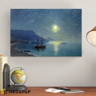 Πίνακας σε καμβά "Night in the Crimea" Megapap ψηφιακής εκτύπωσης 60x40x3εκ.