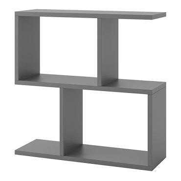 Βοηθητικό τραπεζάκι Homemania Megapap χρώμα ανθρακί 60x20x60cm 1 τεμ.