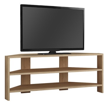 Έπιπλο τηλεόρασης γωνιακό Thales Megapap χρώμα sapphire oak 110x36x45cm 1 τεμ.