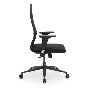 Καρέκλα γραφείου B2-8D Megapap εργονομική με ύφασμα Mesh χρώμα μαύρο 68x70x103,5/117,5cm 1 τεμ.