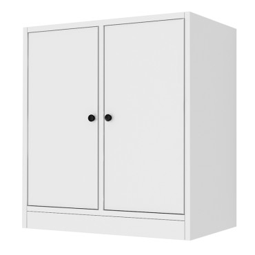 Ντουλάπι κουζίνας - μπάνιου Felix Flat Megapap χρώμα λευκό 65,4x40x71,4cm 1 τεμ.
