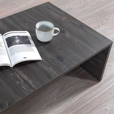 Τραπεζάκι σαλονιού Regnar Megapap χρώμα rebab 100,6x55x31,8cm 1 τεμ.