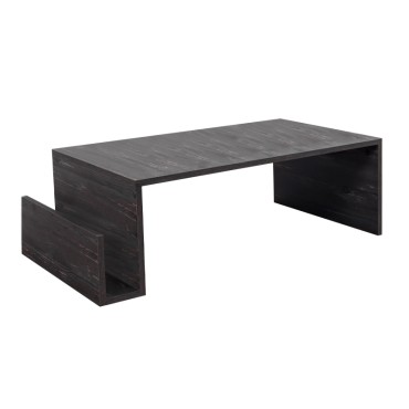 Τραπεζάκι σαλονιού Regnar Megapap χρώμα rebab 100,6x55x31,8cm 1 τεμ.