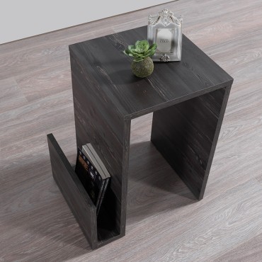 Τραπεζάκι βοηθητικό Regnar Megapap χρώμα rebab 43,1x33,5x52cm 1 τεμ.
