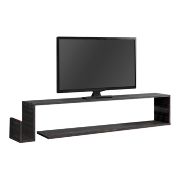 Έπιπλο τηλεόρασης επιτοίχιο Regnar Megapap χρώμα rebab 168,6x25x31,8cm 1 τεμ.