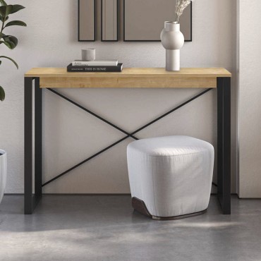 Κονσόλα Archie Megapap χρώμα sapphire oak 110x35x75cm 1 τεμ.