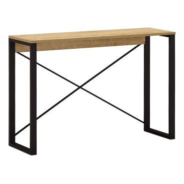 Κονσόλα Archie Megapap χρώμα sapphire oak 110x35x75cm 1 τεμ.
