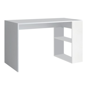 Γραφείο εργασίας Mikro Megapap χρώμα λευκό 120x60x75cm 1 τεμ.