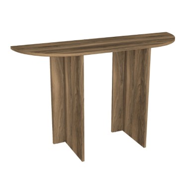 Κονσόλα Cortado Megapap χρώμα καρυδί 120x35x75cm 1 τεμ.