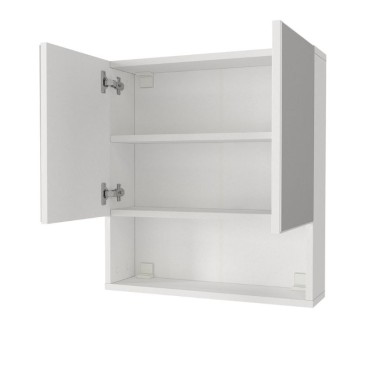 Καθρέπτης μπάνιου Trama Μegapap χρώμα λευκό 60x16,8x65cm 1 τεμ.