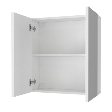 Καθρέπτης μπάνιου Binary Μegapap χρώμα λευκό 60x17,2x65cm 1 τεμ.