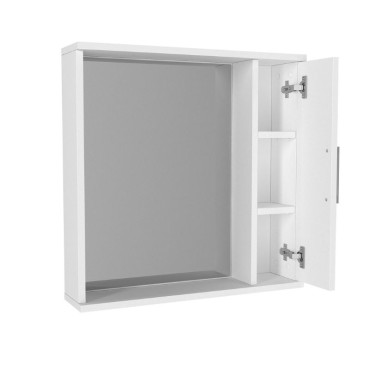 Καθρέπτης μπάνιου Deal Μegapap χρώμα λευκό 65x15,3x65cm 1 τεμ.