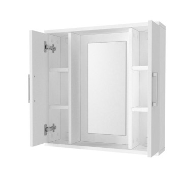Καθρέπτης μπάνιου Surra Μegapap χρώμα λευκό 65x15,3x65cm 1 τεμ.