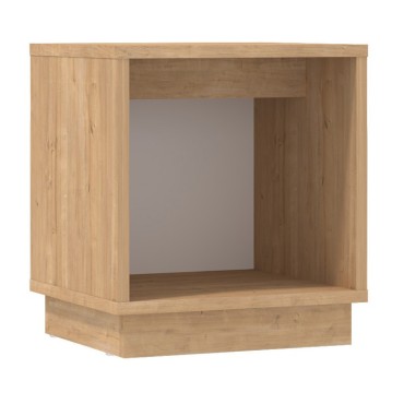 Κομοδίνο Gino Megapap χρώμα sapphire oak 40x35,3x45cm 1 τεμ.