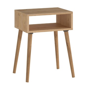 Κομοδίνο Fiona Megapap χρώμα pine oak 45x30x58cm 1 τεμ.