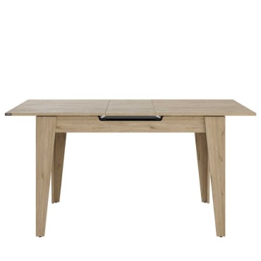 Τραπέζι Trendline Megapap επεκτεινόμενο χρώμα oak 120/150x70x75cm 1 τεμ.