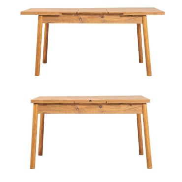 Τραπέζι Jemmy Megapap επεκτεινόμενο χρώμα atlantic pine 120/153x75x77cm 1 τεμ.