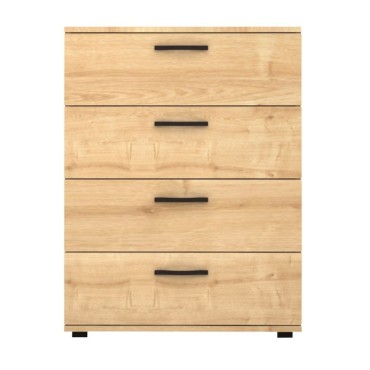 Συρταριέρα Velika Megapap χρώμα φυσικό οξιάς 73x44x96cm 1 τεμ.