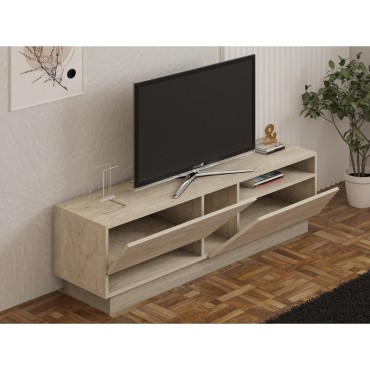Έπιπλο τηλεόρασης Koza Megapap χρώμα travertine 160x40x45cm 1 τεμ.