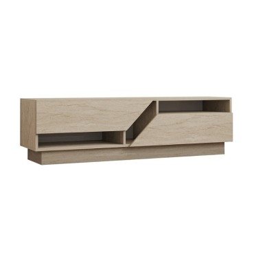 Έπιπλο τηλεόρασης Koza Megapap χρώμα travertine 160x40x45cm 1 τεμ.