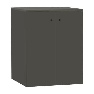 Έπιπλο πλυντηρίου Gray Megapap χρώμα ανθρακί 70x66x90cm 1 τεμ.