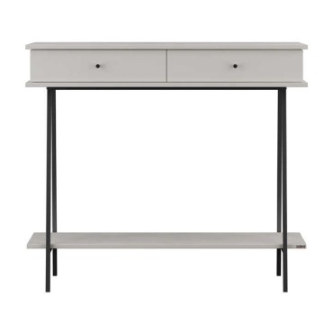 Κονσόλα Elite Megapap χρώμα λευκό του πάγου 100x40x88cm 1 τεμ.