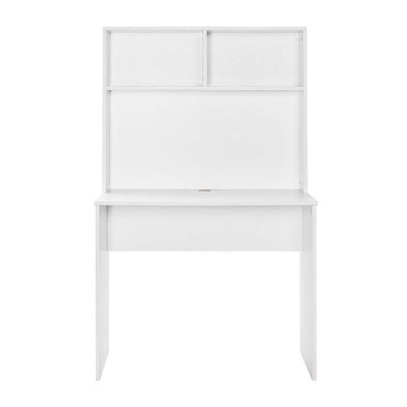 Γραφείο εργασίας Trendline Megapap χρώμα λευκό 90x52x148cm 1 τεμ.