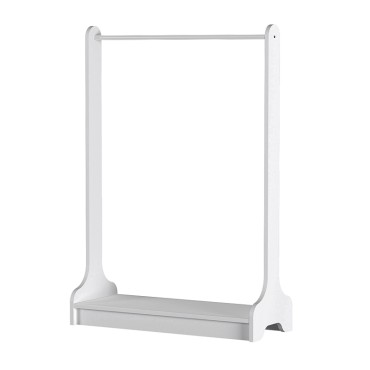 Έπιπλο εισόδου Belgum Megapap χρώμα λευκό 87,3x35x128cm 1 τεμ.