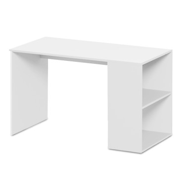 Γραφείο εργασίας Smyrna Megapap χρώμα λευκό 120x60x74,4cm 1 τεμ.