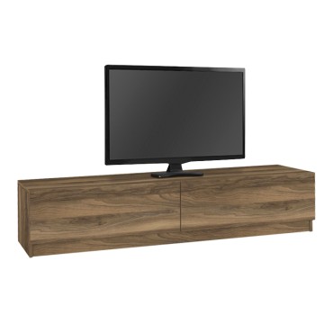 Έπιπλο τηλεόρασης Ahenk Megapap χρώμα καρυδί 160x31,3x32,9cm 1 τεμ.