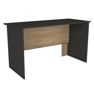 Γραφείο εργασίας Epito Megapap χρώμα ανθρακί - sepet oak 140x59,6x76,8cm 1 τεμ.