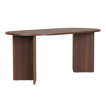 Τραπέζι Sablin Megapap χρώμα καρυδί 180x89,5x75cm 1 τεμ.