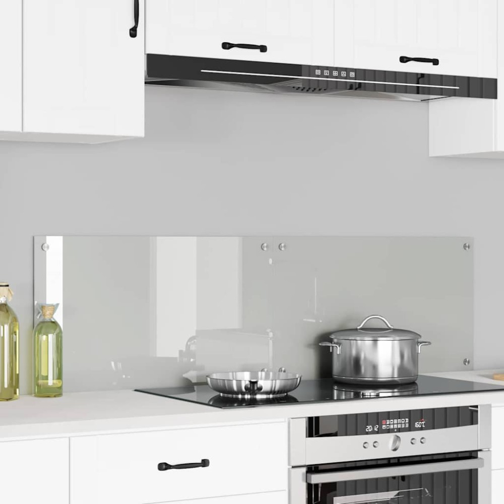 vidaXL Πλάτη κουζίνας 2 τμχ. Διαφανές 70 x 40 cm σκληρυμένο γυαλί