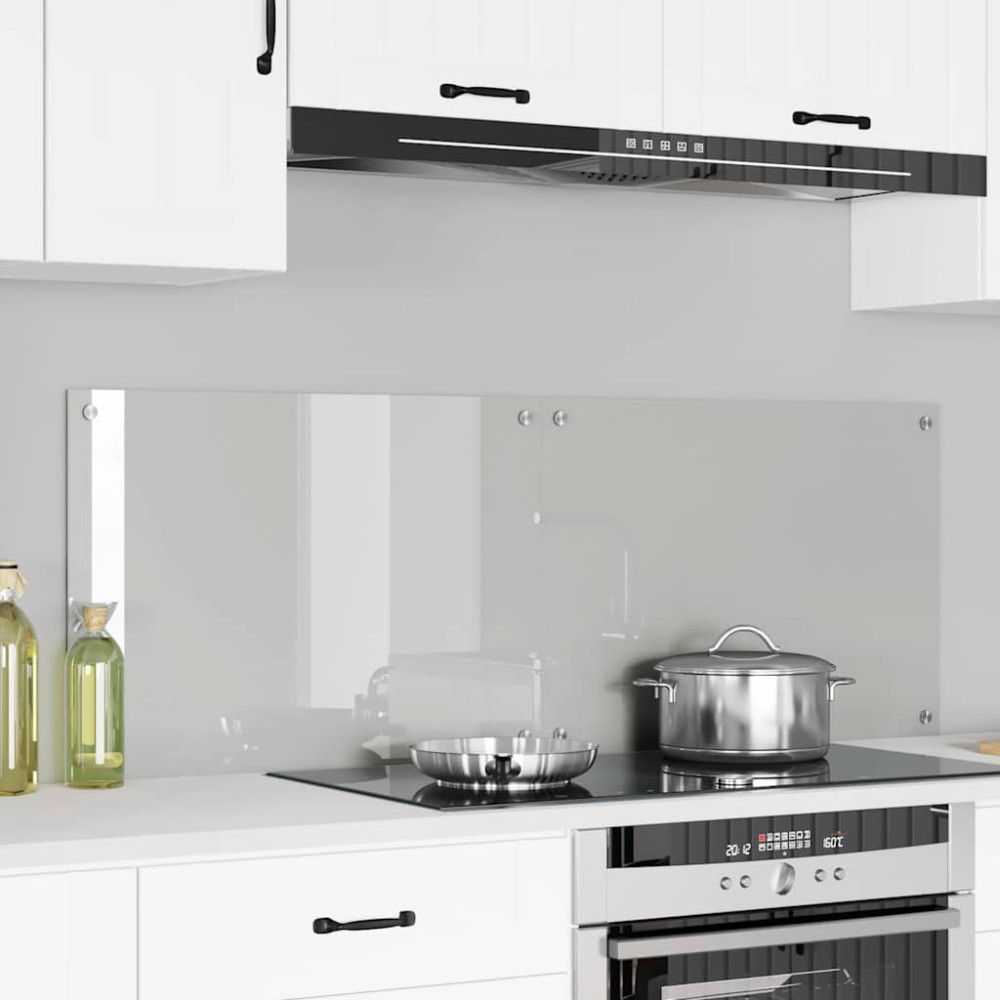 vidaXL Πλάτη κουζίνας 2 τμχ. Διαφανές 70 x 50 cm σκληρυμένο γυαλί