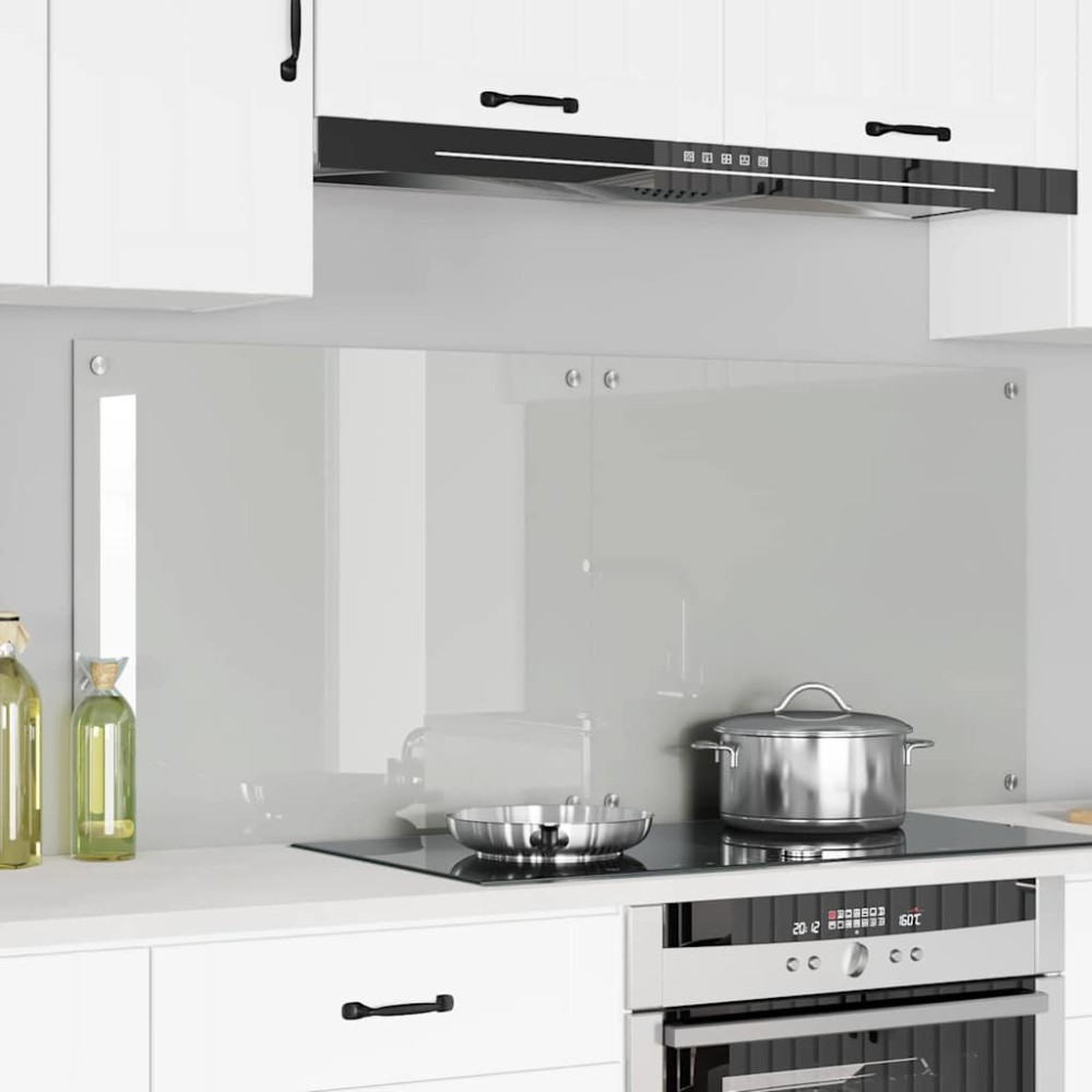 vidaXL Πλάτη κουζίνας 2 τμχ. Διαφανές 70 x 60 cm σκληρυμένο γυαλί