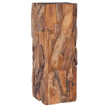 vidaXL Τραπέζι Βοηθητικό 30x30x80cm από Μασίφ Ξύλο Teak 1 τεμ.