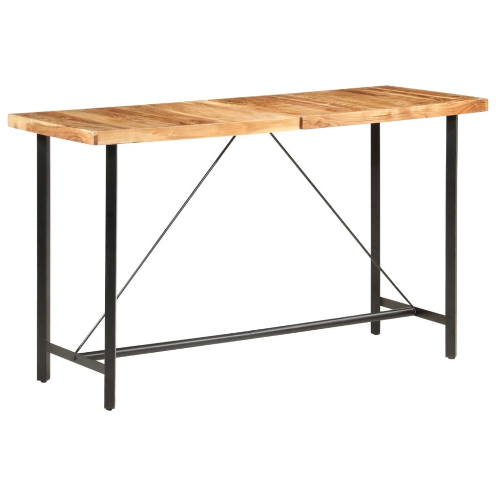vidaXL Τραπέζι Μπαρ 180x70x107cm από Μασίφ Ξύλο Ακακίας 1 τεμ.