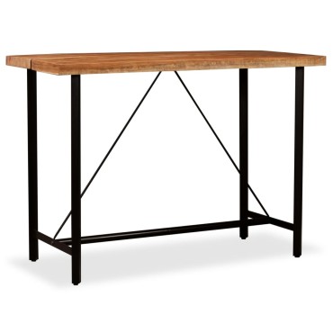 vidaXL Τραπέζι Μπαρ 150x70x107cm από Μασίφ Ξύλο Ακακίας 1 τεμ.