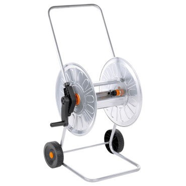 vidaXL Ανέμη Ποτίσματος Τροχήλατη για 80 μ. 1/2" ή 50 μ. 3/4" Ατσάλινη