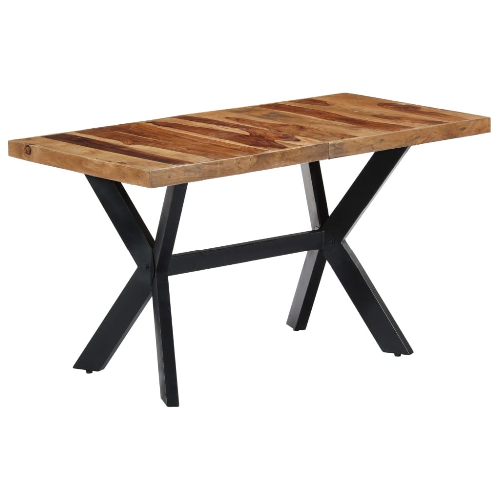 vidaXL Τραπεζαρία 140x70x75cm από Μασίφ Ξύλο Ακακίας 1 τεμ.