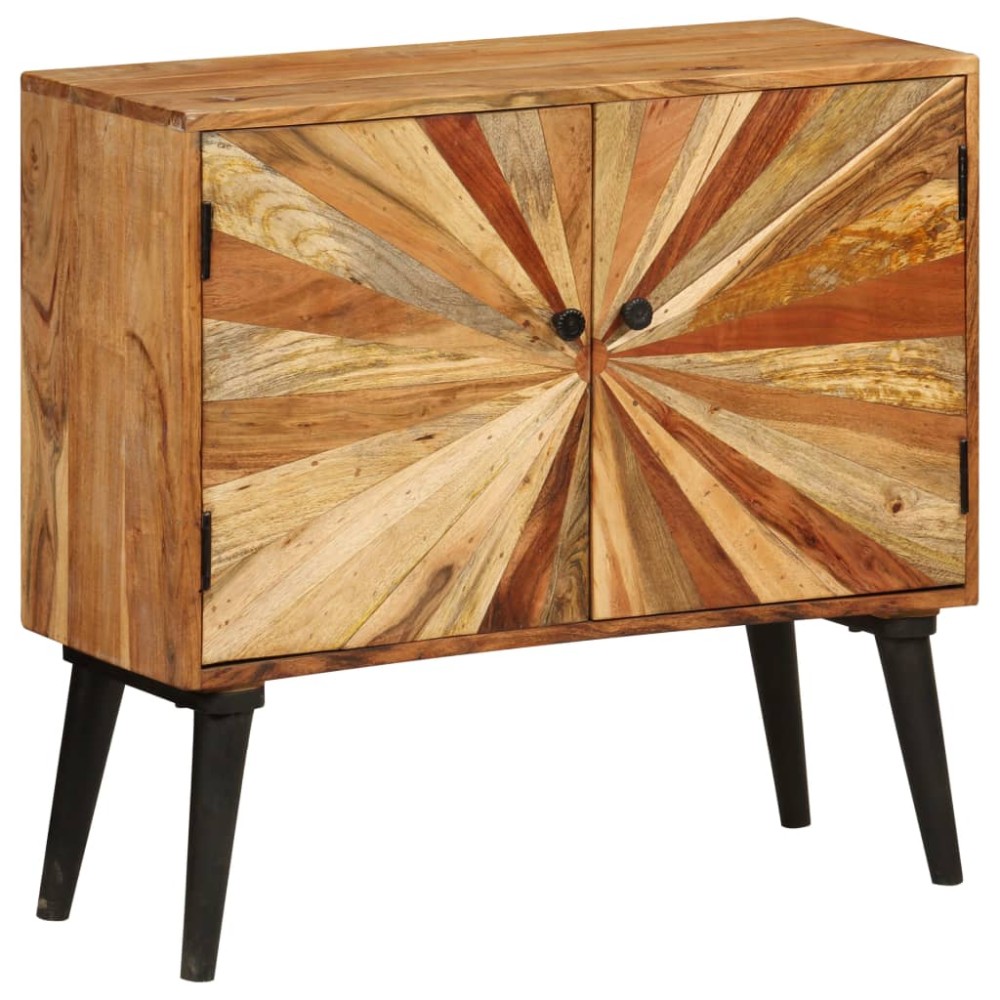 vidaXL Ντουλάπι 85x30x75cm από Μασίφ Ξύλο Μάνγκο 1 τεμ.