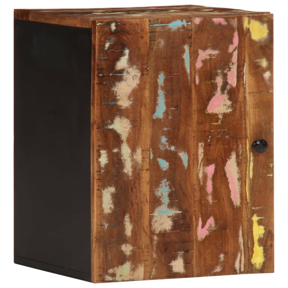 vidaXL Ντουλάπι Μπάνιου Επιτοίχιο 38x33x48cm Μασίφ Ανακυκλωμένο Ξύλο