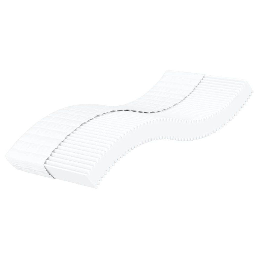 vidaXL Στρώμα Αφρού Σκληρότητα H2 H3 Λευκό 80x210cm 1 τεμ. - Μονό