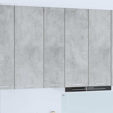 vidaXL Κρεμαστό ντουλάπι Σκυρόδεμα Γκρι 30x31x100cm