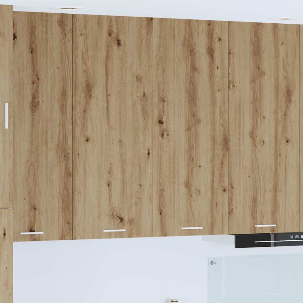 vidaXL Κρεμαστό ντουλάπι Artisan Oak 80x31x100cm