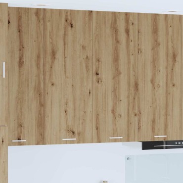 vidaXL Κρεμαστό ντουλάπι Artisan Oak 80x31x100cm