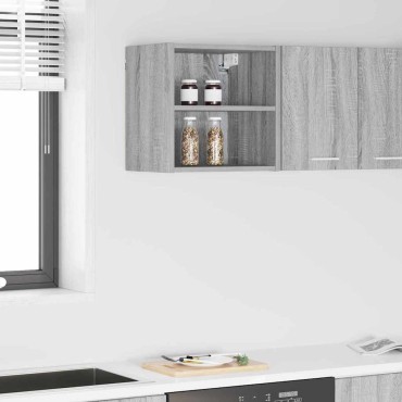 vidaXL Κρεμαστό ντουλάπι Γκρίζο Σονομα 40x29,5x40cm